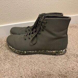 NOBULL Men's Olive Green High-Top Shoes